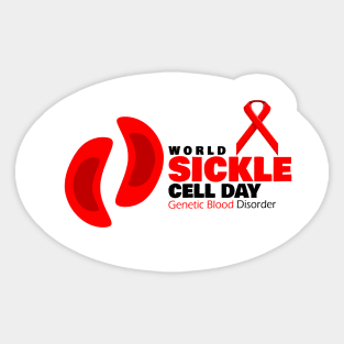 World Sickle Cell Day Sticker